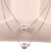 F1: The Movie (2025) Joshua Pearce Layered Pearl Necklace Cosplay Accessories Props